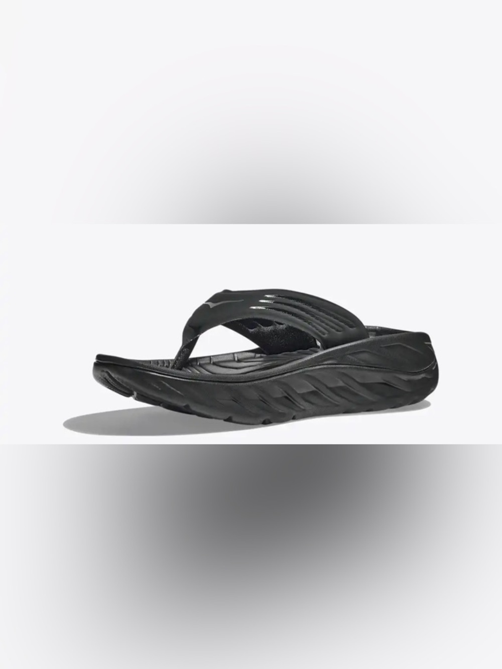 Hoka One One Black Men's Flip-Flop Sandal